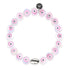Bracelet mauvais œil en cristal | Argent sterling 925 | Rose
